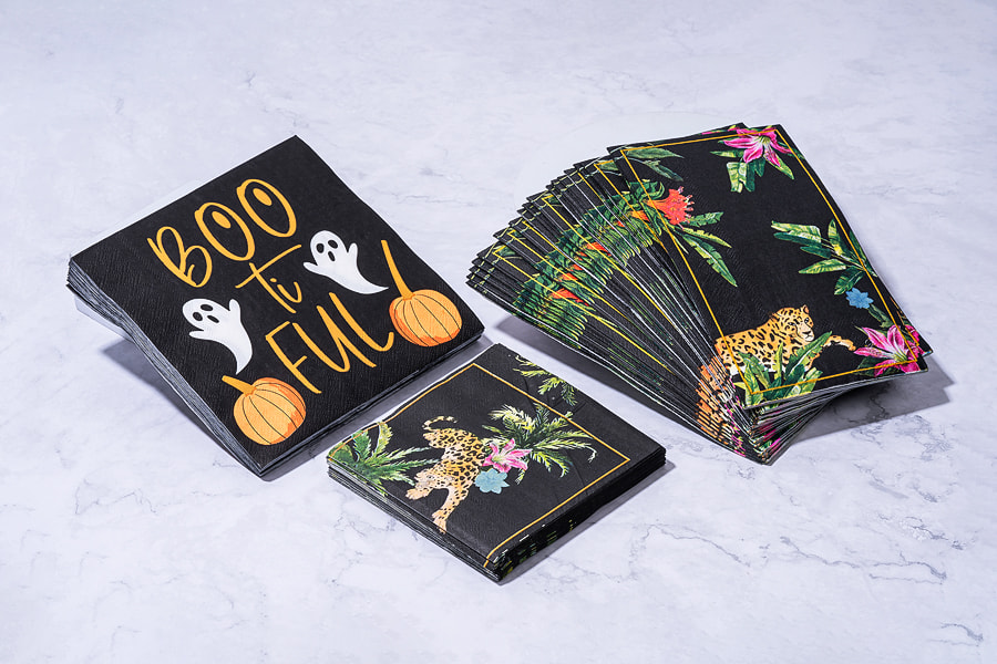 Set Kertas Katering Halloween
